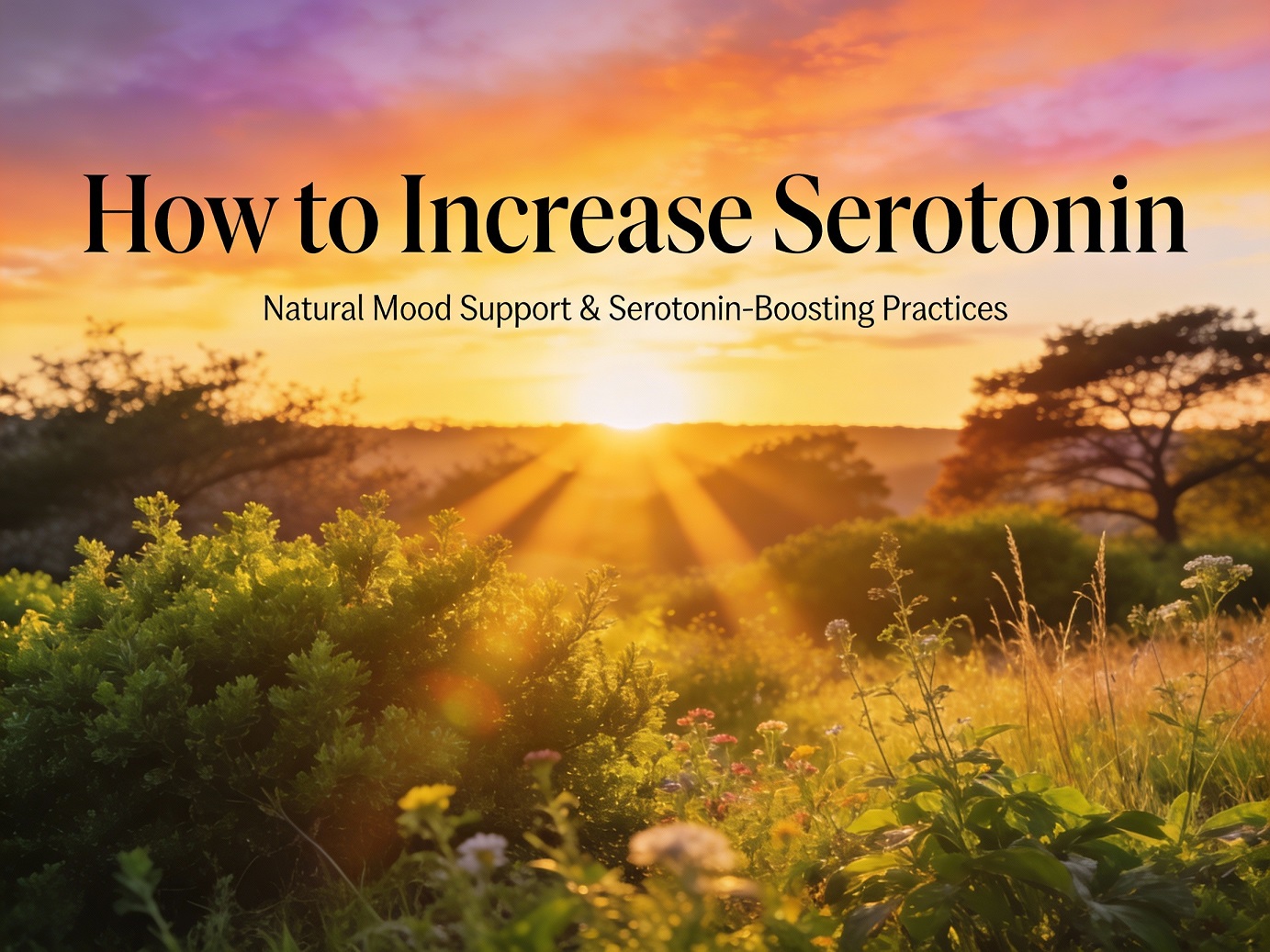 How to Increase Serotonin: The Key to Managing PMDD, Hormone Imbalance & MCAS